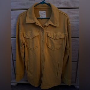 Women’s Mustard Yellow Jacket with Chest Pockets